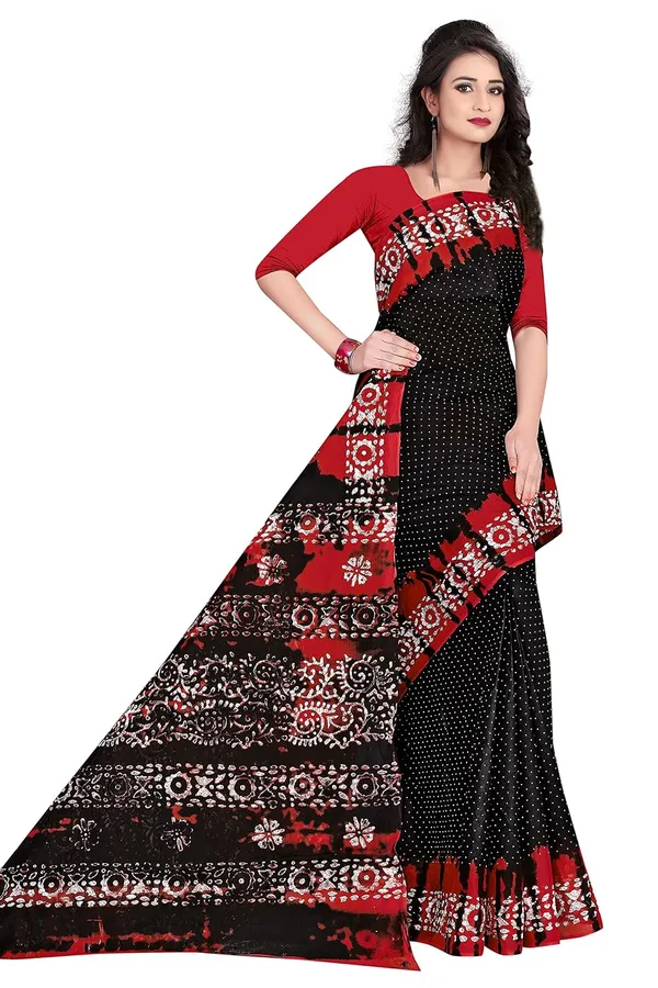 Tamaira_Fashion_Women_S_Plain_Weave_Pure_Cotton_Saree_Without_Blouse_Piece