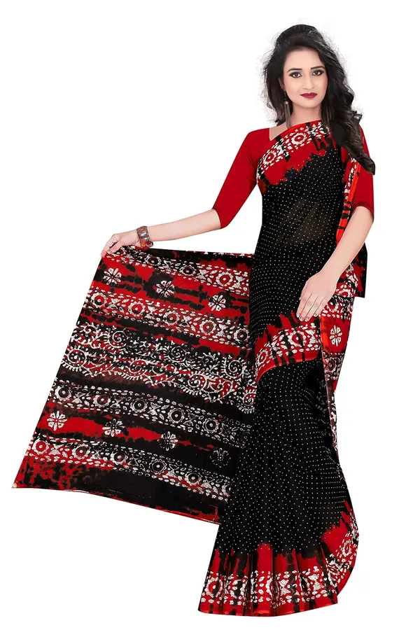 Tamaira_Fashion_Women_S_Plain_Weave_Pure_Cotton_Saree_Without_Blouse_Piece