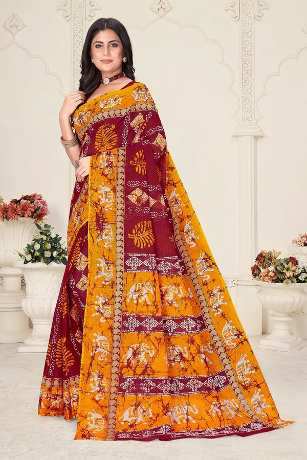 Tamaira_Fashion_Women_S_Batik_Printed_Pure_Cotton_Mulmul_Saree_Without_Blouse_Piece_11499_Parent