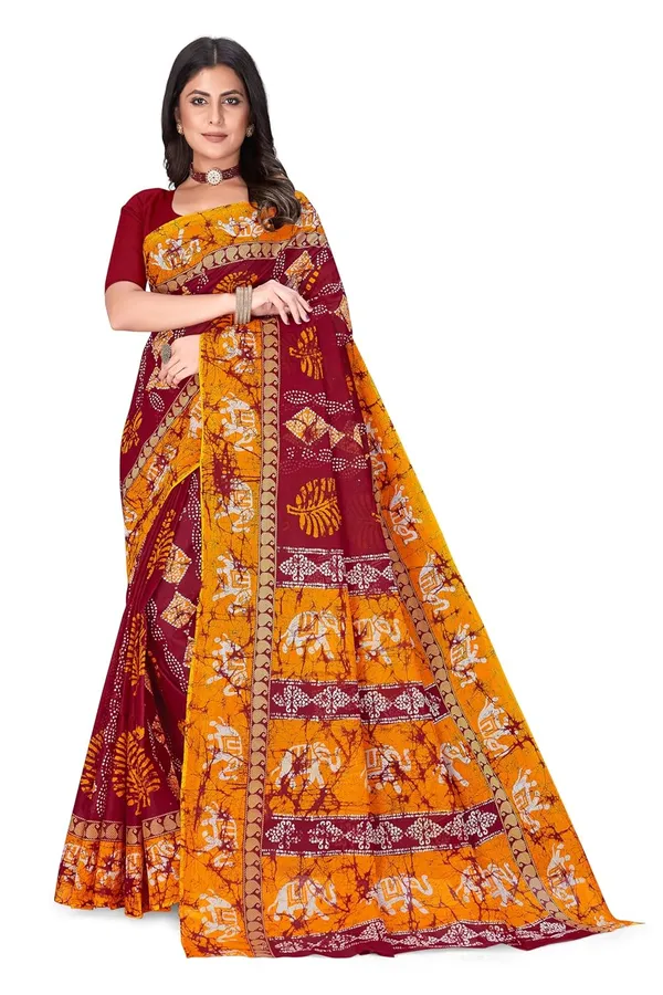Tamaira_Fashion_Women_S_Batik_Printed_Pure_Cotton_Mulmul_Saree_Without_Blouse_Piece_11499_Parent