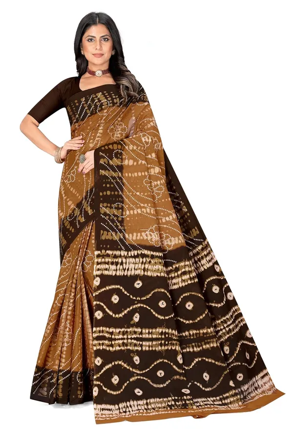 Tamaira_Fashion_Women_S_Shibori_Bandhani_Printed_Pure_Cotton_Mulmul_Saree_Without_Blouse_Piece_2512_Parent