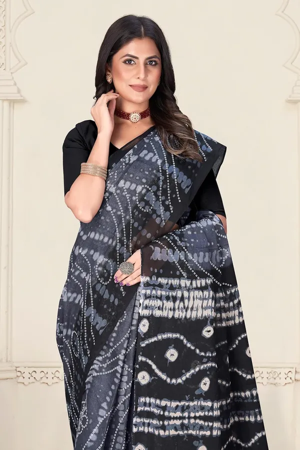 Tamaira_Fashion_Women_S_Shibori_Bandhani_Printed_Pure_Cotton_Mulmul_Saree_Without_Blouse_Piece_2512_Parent