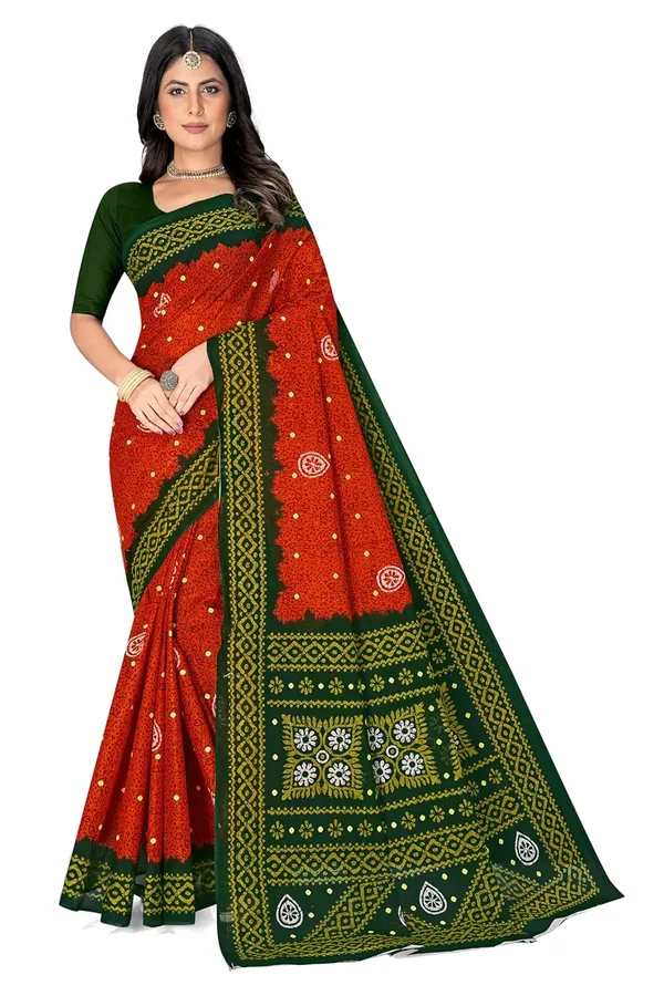 Tamaira_Fashion_Women_S_Floral_Batik_Printed_Pure_Cotton_Mulmul_Saree_Without_Blouse_Piece_11514_Parent