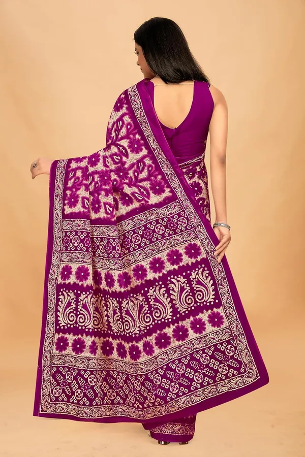 Tamaira_Fashion_Women_S_Floral_Batik_Printed_Pure_Cotton_Mulmul_Saree_Without_Blouse_Piece_11588_Parent