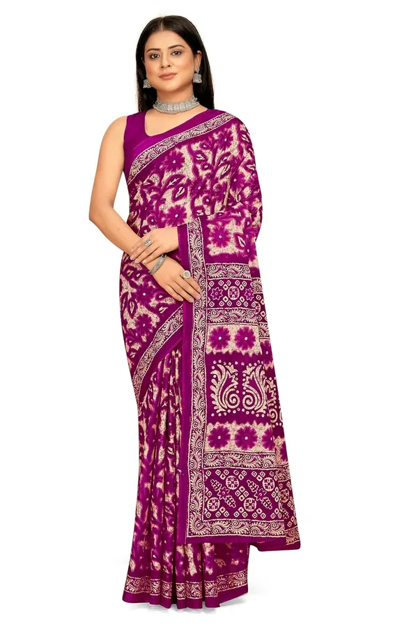 Tamaira_Fashion_Women_S_Floral_Batik_Printed_Pure_Cotton_Mulmul_Saree_Without_Blouse_Piece_11588_Parent