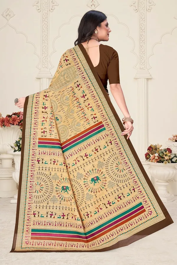 Tamaira_Fashion_Women_S_Warli_Printed_Pure_Cotton_Mulmul_Saree_Without_Blouse_Piece_2509_Parent
