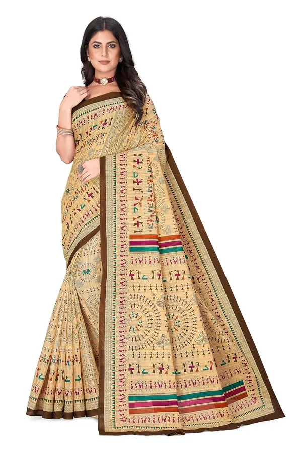 Tamaira_Fashion_Women_S_Warli_Printed_Pure_Cotton_Mulmul_Saree_Without_Blouse_Piece_2509_Parent