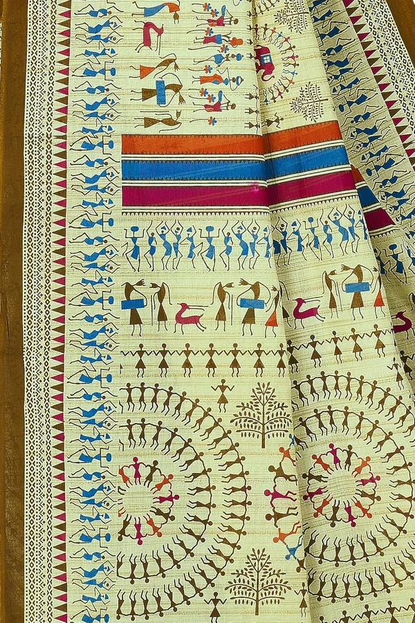Tamaira_Fashion_Women_S_Warli_Printed_Pure_Cotton_Mulmul_Saree_Without_Blouse_Piece_2509_Parent