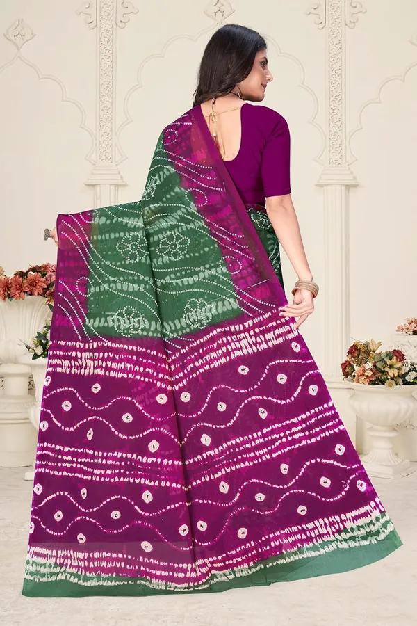 Tamaira_Fashion_Women_S_Shibori_Bandhani_Printed_Pure_Cotton_Mulmul_Saree_Without_Blouse_Piece_2512_Parent