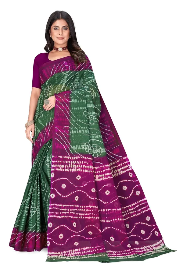 Tamaira_Fashion_Women_S_Shibori_Bandhani_Printed_Pure_Cotton_Mulmul_Saree_Without_Blouse_Piece_2512_Parent