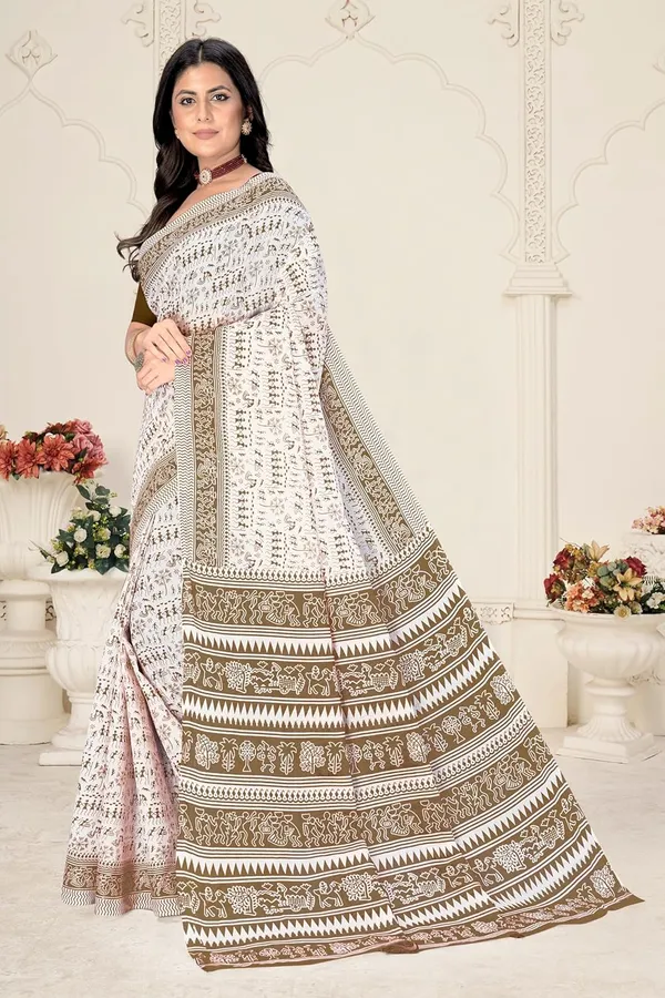 Tamaira_Fashion_Women_S_Warli_Printed_Pure_Cotton_Mulmul_Saree_Without_Blouse_Piece_2536_Parent