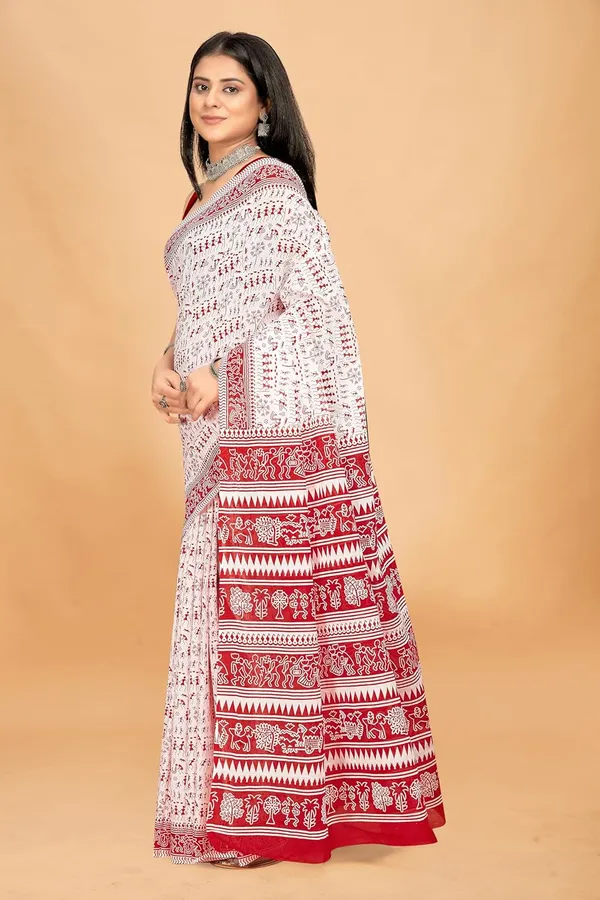 Tamaira_Fashion_Women_S_Warli_Printed_Pure_Cotton_Mulmul_Saree_Without_Blouse_Piece_2536_Parent