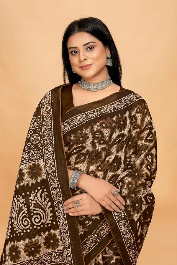 Tamaira_Fashion_Women_S_Floral_Batik_Printed_Pure_Cotton_Mulmul_Saree_Without_Blouse_Piece_11588_Parent