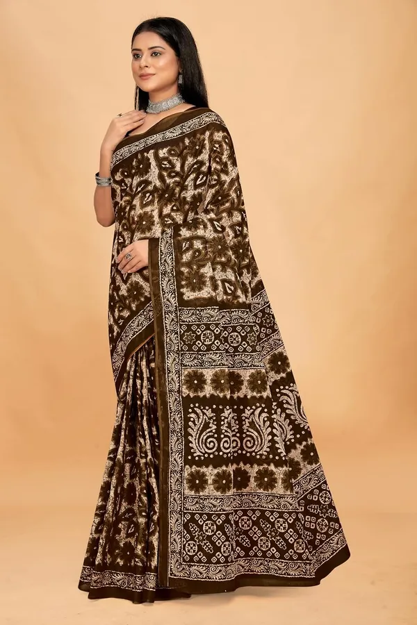 Tamaira_Fashion_Women_S_Floral_Batik_Printed_Pure_Cotton_Mulmul_Saree_Without_Blouse_Piece_11588_Parent