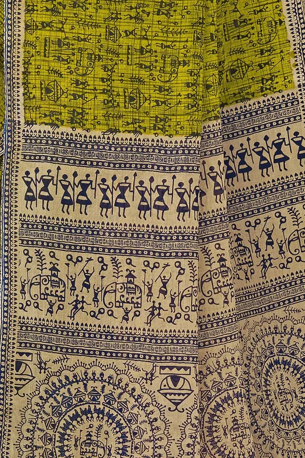 Tamaira_Fashion_Women_S_Warli_Printed_Pure_Cotton_Mulmul_Saree_Without_Blouse_Piece_2534_5_Parent