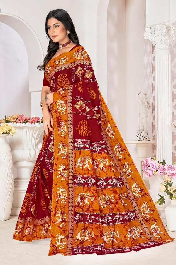 Tamaira_Fashion_Women_S_Batik_Printed_Pure_Cotton_Mulmul_Saree_Without_Blouse_Piece_11499_Parent