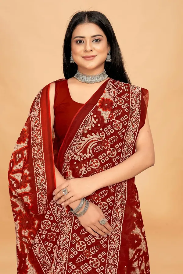 Tamaira_Fashion_Women_S_Floral_Batik_Printed_Pure_Cotton_Mulmul_Saree_Without_Blouse_Piece_11588_Parent