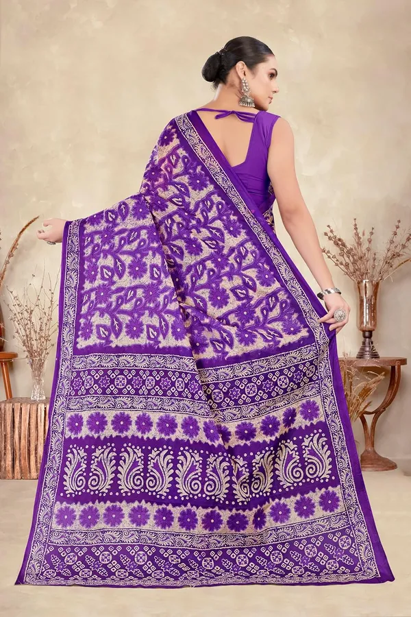 Tamaira_Fashion_Women_S_Floral_Batik_Printed_Pure_Cotton_Mulmul_Saree_Without_Blouse_Piece_11588_Parent