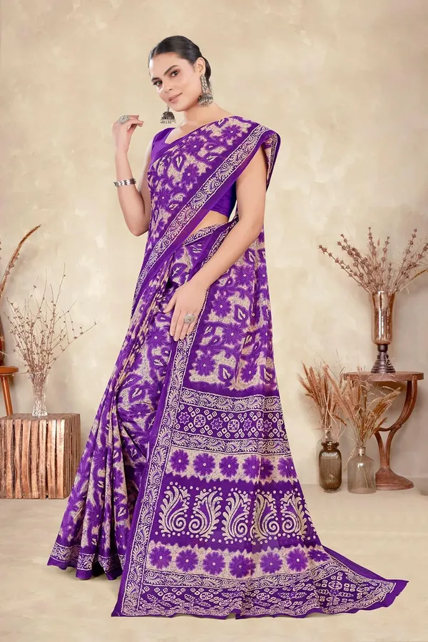 Tamaira_Fashion_Women_S_Floral_Batik_Printed_Pure_Cotton_Mulmul_Saree_Without_Blouse_Piece_11588_Parent