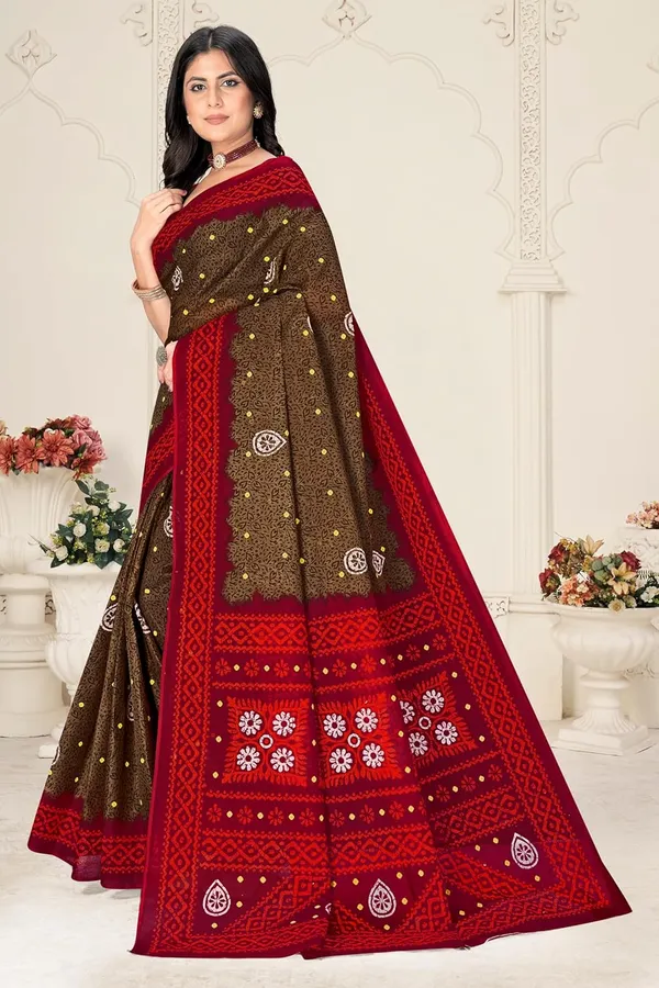 Tamaira_Fashion_Women_S_Floral_Batik_Printed_Pure_Cotton_Mulmul_Saree_Without_Blouse_Piece_11514_Parent
