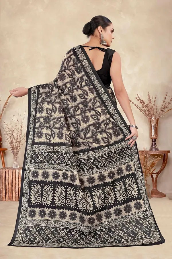 Tamaira_Fashion_Women_S_Floral_Batik_Printed_Pure_Cotton_Mulmul_Saree_Without_Blouse_Piece_11588_Parent