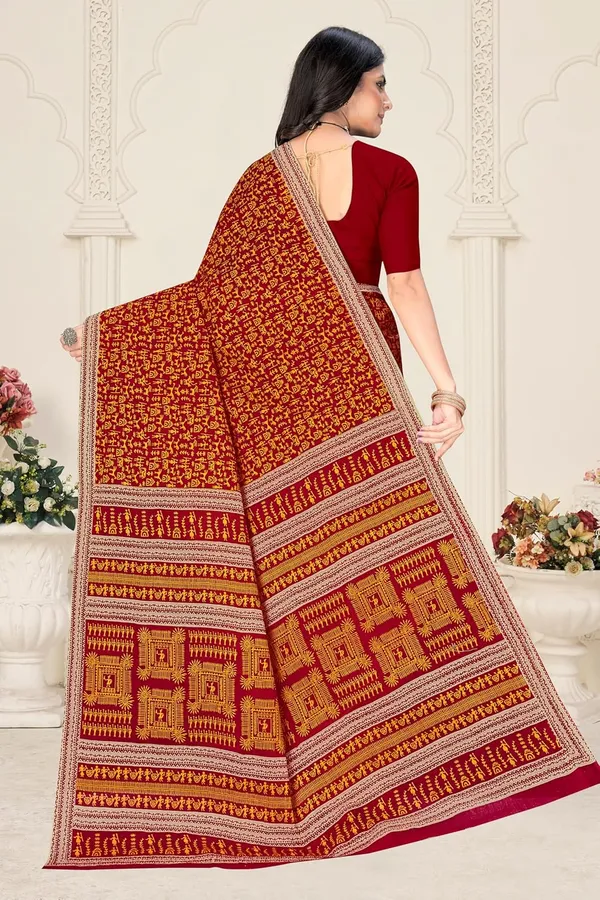 Tamaira_Fashion_Women_S_Warli_Printed_Pure_Cotton_Mulmul_Saree_Without_Blouse_Piece_2534_5_Parent