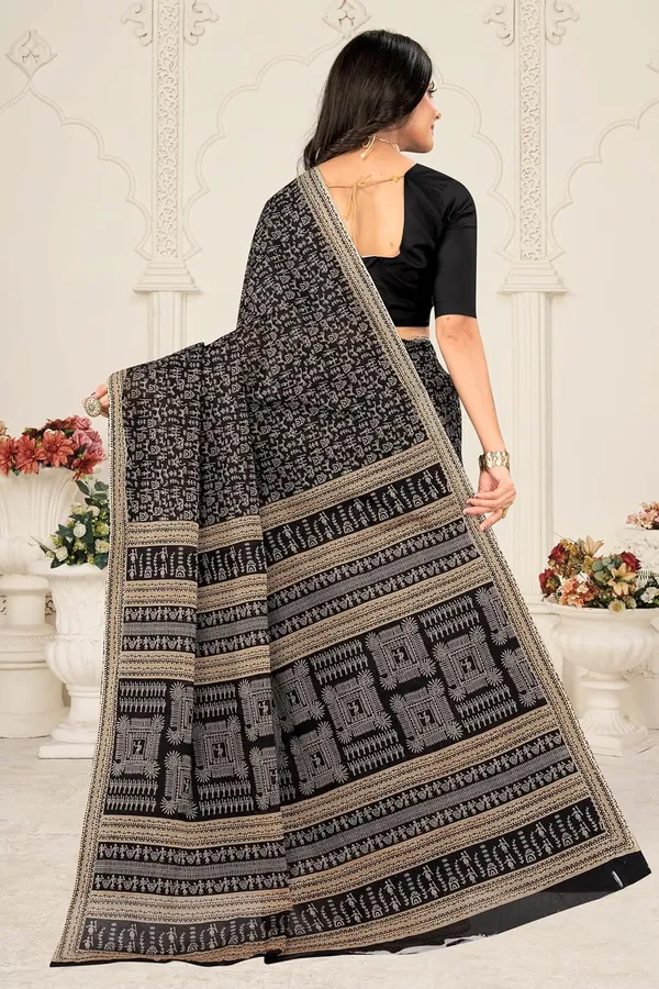 Tamaira_Fashion_Women_S_Warli_Printed_Pure_Cotton_Mulmul_Saree_Without_Blouse_Piece_2534_5_Parent