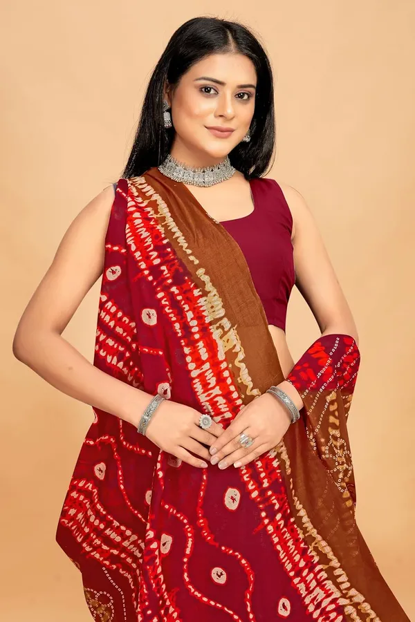 Tamaira_Fashion_Women_S_Shibori_Bandhani_Printed_Pure_Cotton_Mulmul_Saree_Without_Blouse_Piece_2512_Parent