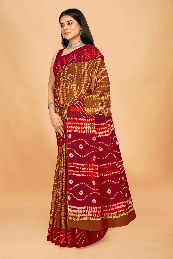 Tamaira_Fashion_Women_S_Shibori_Bandhani_Printed_Pure_Cotton_Mulmul_Saree_Without_Blouse_Piece_2512_Parent