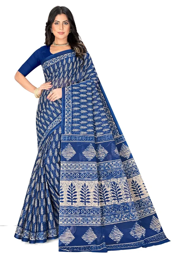 Tamaira_Fashion_Women_S_Jaipuri_Hand_Block_Printed_Pure_Cotton_Mulmul_Saree_Without_Blouse_Piece_2499_Parent