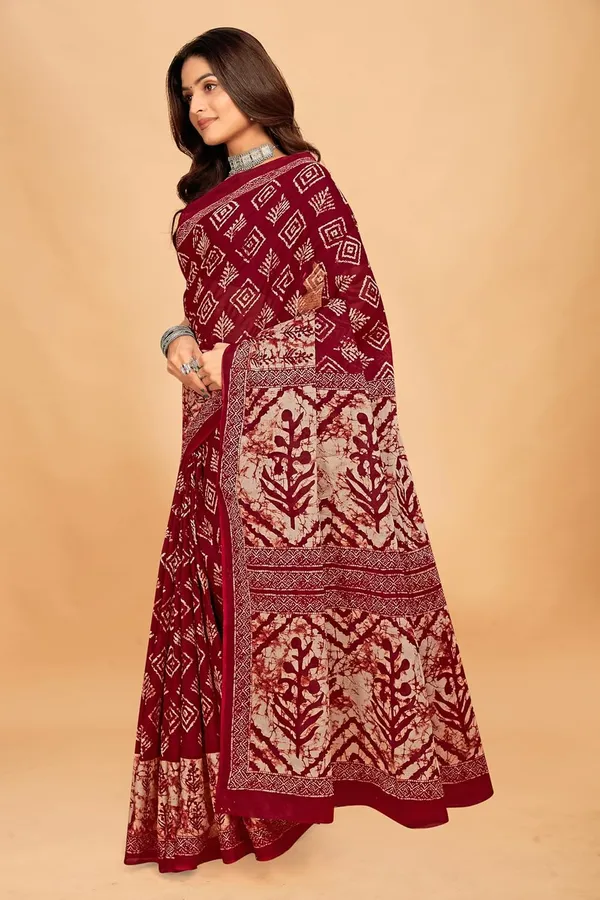 Tamaira_Fashion_Women_S_Batik_Printed_Pure_Cotton_Mulmul_Saree_Without_Blouse_Piece_2480_Parent