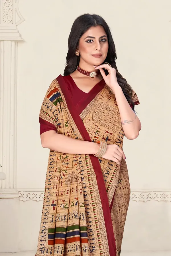 Tamaira_Fashion_Women_S_Warli_Printed_Pure_Cotton_Mulmul_Saree_Without_Blouse_Piece_2509_Parent