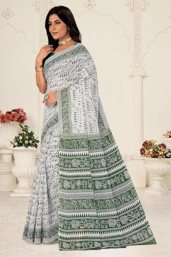 Tamaira_Fashion_Women_S_Warli_Printed_Pure_Cotton_Mulmul_Saree_Without_Blouse_Piece_2536_Parent