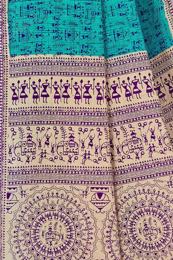 Tamaira_Fashion_Women_S_Warli_Printed_Pure_Cotton_Mulmul_Saree_Without_Blouse_Piece_2534_5_Parent
