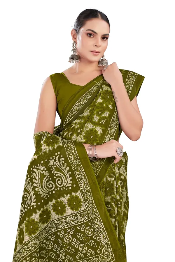 Tamaira_Fashion_Women_S_Floral_Batik_Printed_Pure_Cotton_Mulmul_Saree_Without_Blouse_Piece_11588_Parent