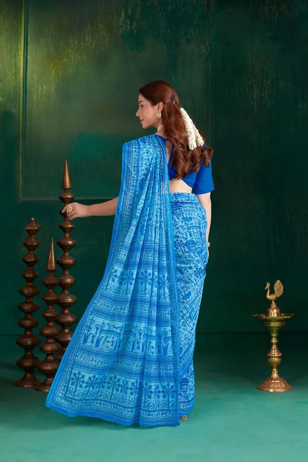 Tamaira_Fashion_Women_S_Warli_Printed_Pure_Soft_Cotton_Mulmul_Saree_Without_Blouse_Piece