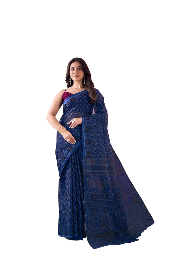 Tamaira_Fashion_Women_S_Geometric_Printed_Pure_Soft_Cotton_Mulmul_Saree_Without_Blouse_Piece_11743_Parent