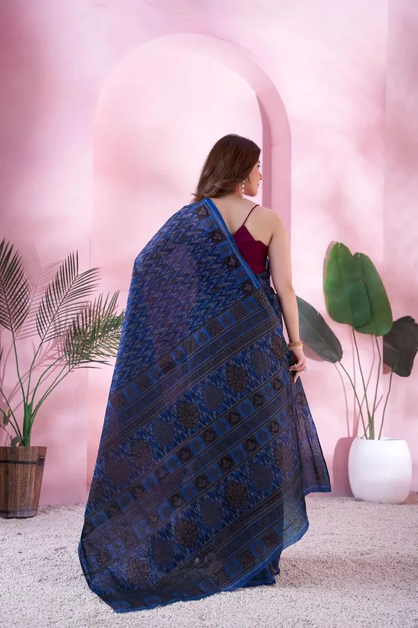 Tamaira_Fashion_Women_S_Geometric_Printed_Pure_Soft_Cotton_Mulmul_Saree_Without_Blouse_Piece_11743_Parent