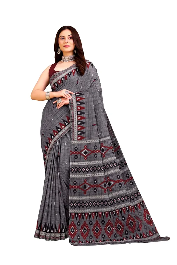 Tamaira_Fashion_Women_S_Sambalpuri_Printed_Pure_Soft_Cotton_Mulmul_Saree_Without_Blouse_Piece_11900_Parent