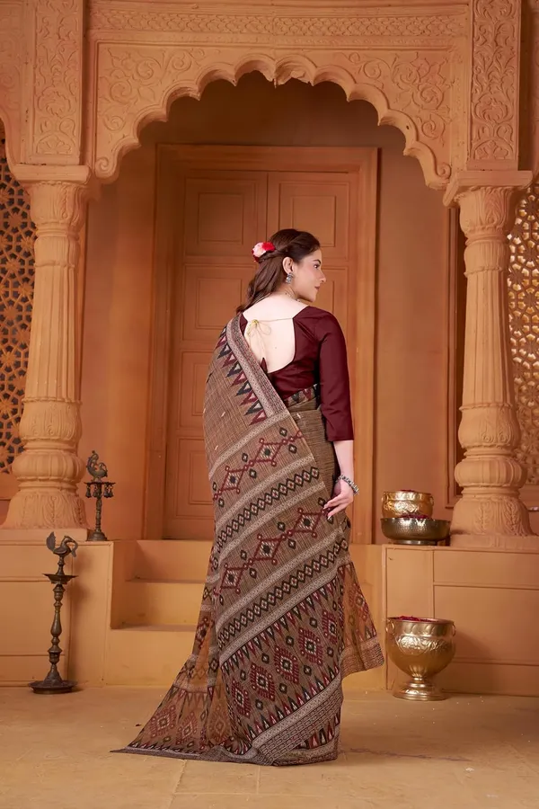 Tamaira_Fashion_Women_S_Sambalpuri_Printed_Pure_Soft_Cotton_Mulmul_Saree_Without_Blouse_Piece_11900_Parent