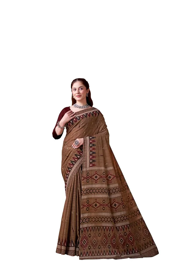 Tamaira_Fashion_Women_S_Sambalpuri_Printed_Pure_Soft_Cotton_Mulmul_Saree_Without_Blouse_Piece_11900_Parent