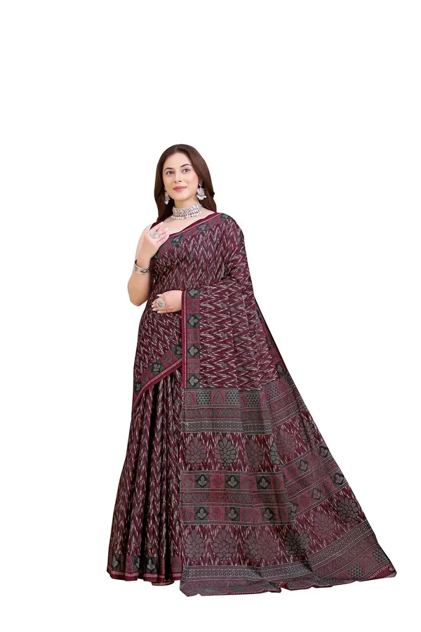 Tamaira_Fashion_Women_S_Geometric_Printed_Pure_Soft_Cotton_Mulmul_Saree_Without_Blouse_Piece_11743_Parent
