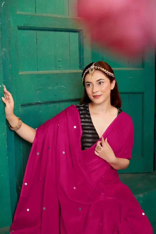 Tamaira_Fashion_Women_S_Embellished_Sequinned_Pure_Cotton_Saree_Solidsequinparent