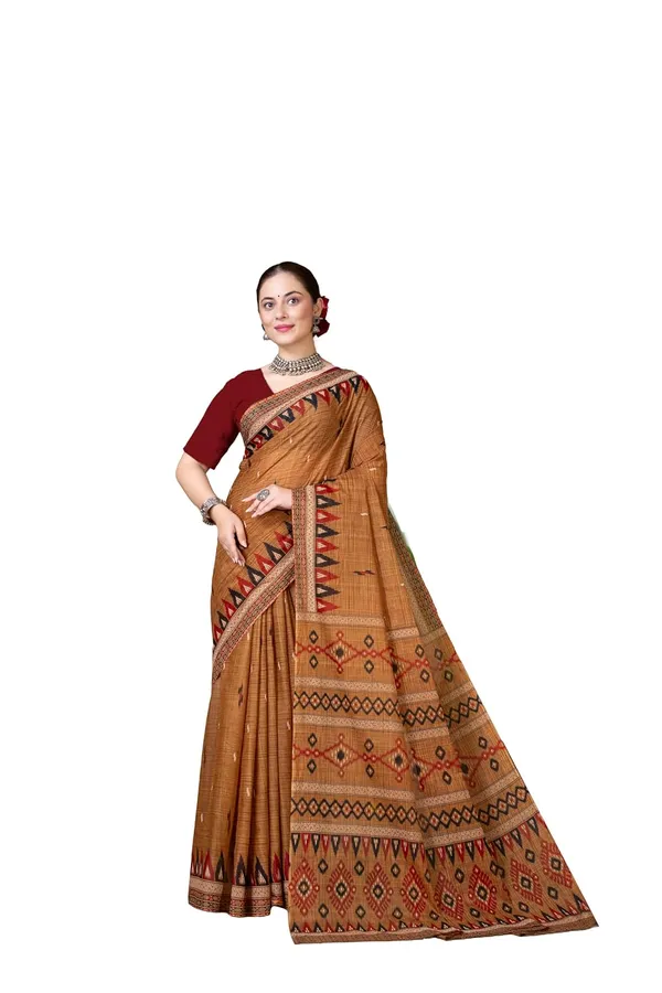 Tamaira_Fashion_Women_S_Sambalpuri_Printed_Pure_Soft_Cotton_Mulmul_Saree_Without_Blouse_Piece_11900_Parent