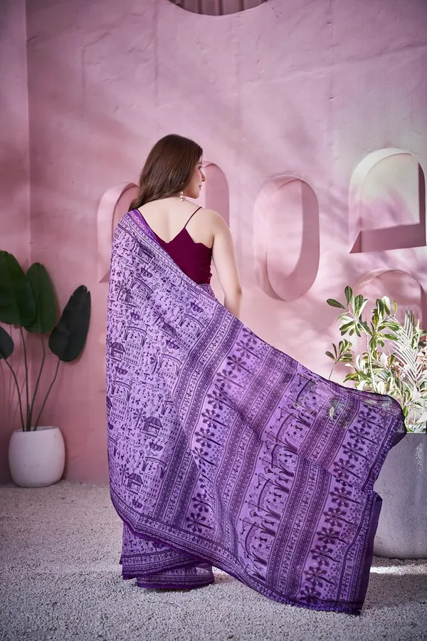 Tamaira_Fashion_Women_S_Warli_Printed_Pure_Soft_Cotton_Mulmul_Saree_Without_Blouse_Piece