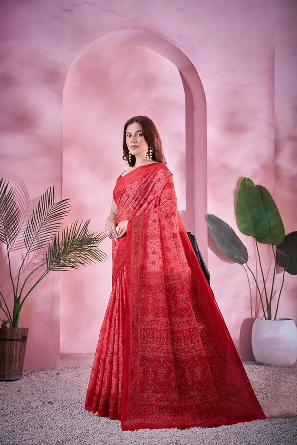 Tamaira_Fashion_Women_S_Kalakmari_Printed_Pure_Soft_Cotton_Mulmul_Saree_Without_Blouse_Piece_11736_Parent