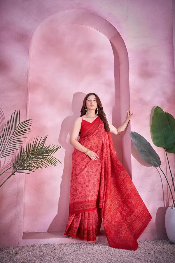 Tamaira_Fashion_Women_S_Kalakmari_Printed_Pure_Soft_Cotton_Mulmul_Saree_Without_Blouse_Piece_11736_Parent