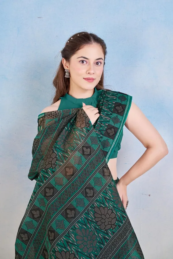 Tamaira_Fashion_Women_S_Geometric_Printed_Pure_Soft_Cotton_Mulmul_Saree_Without_Blouse_Piece_11743_Parent