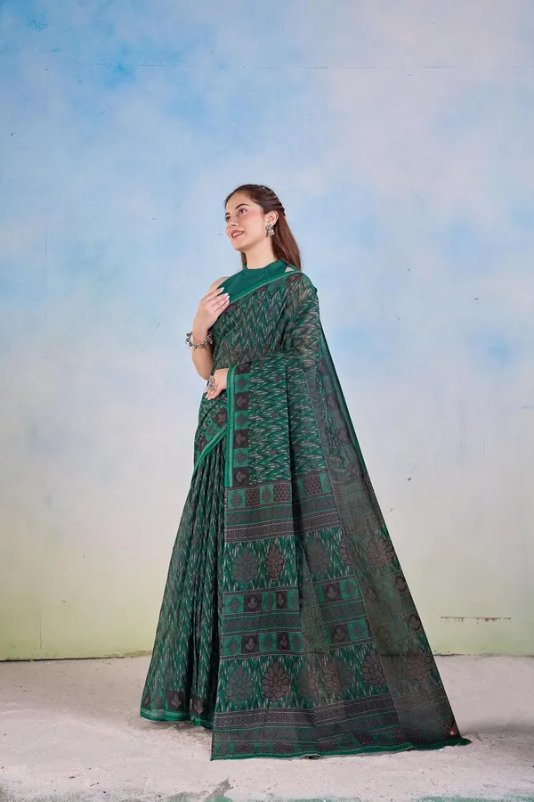 Tamaira_Fashion_Women_S_Geometric_Printed_Pure_Soft_Cotton_Mulmul_Saree_Without_Blouse_Piece_11743_Parent