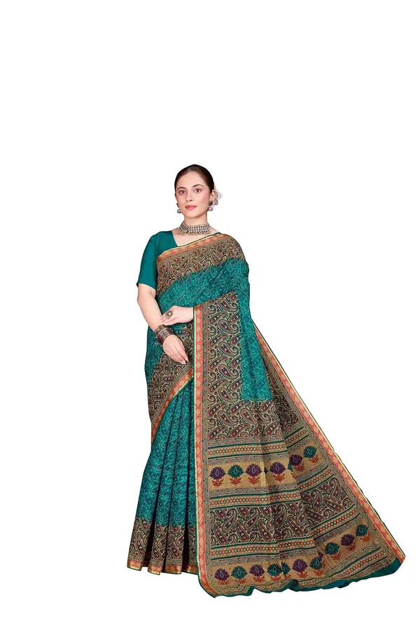 Product_Summary_Tamaira_Fashion_Women_S_Kalamkari_Printed_Pure_Soft_Cotton_Maroon_Resham_Border_Saree_Without_Blouse_Piece_11593_Parent